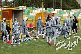 اردوی تدارکاتی تیم ملی فوتبال بانوان در اصفهان